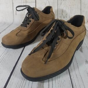 Gravity Defyer by AIW G-DEFY Dugan Mens Size 10 Tan Nubuck Casual Comfort Shoes